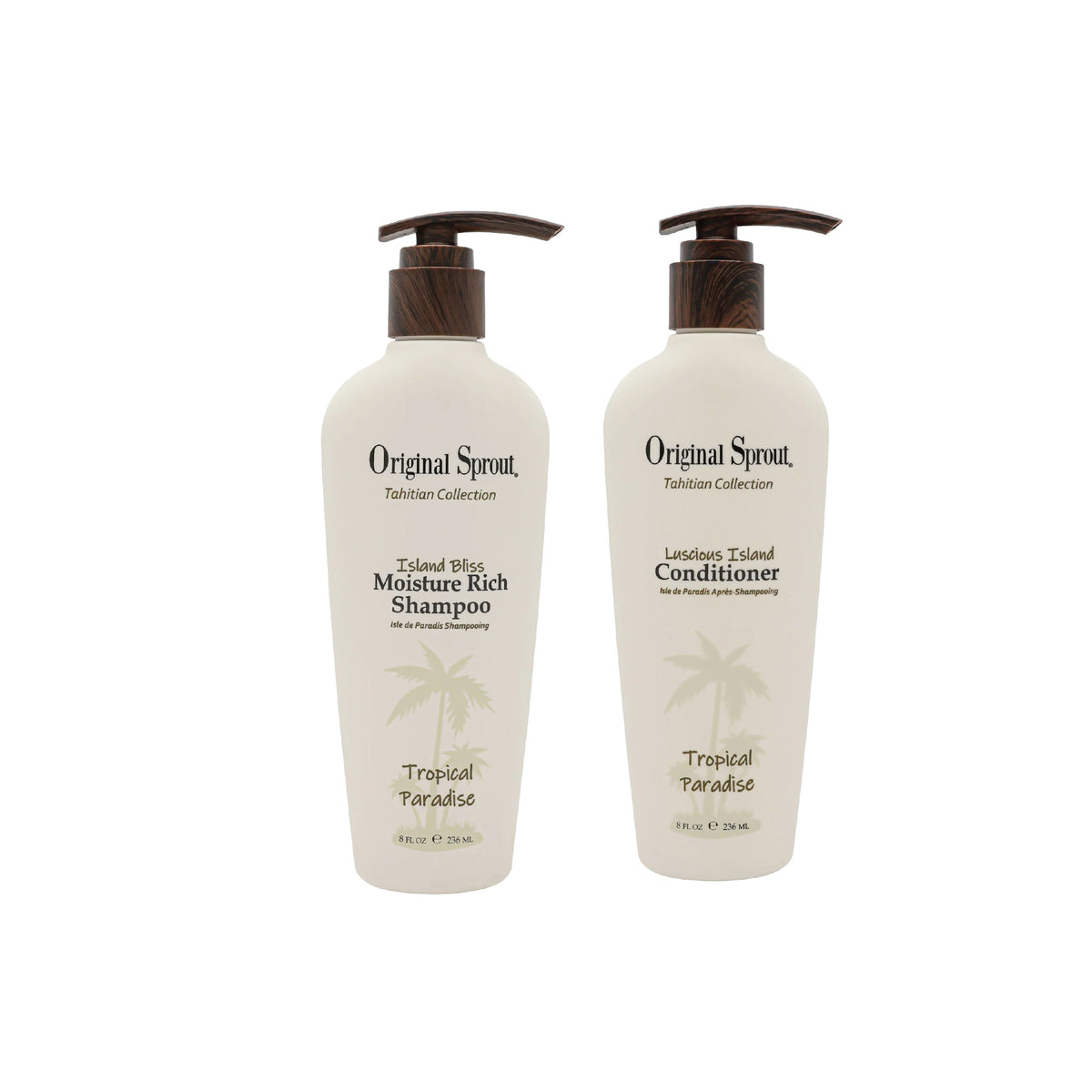 Additional view of Original Sprout Tahitian Hair Care Essentials Duo
